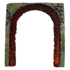 Arco Románico en resina de 14x15 cm de altura. Mundo Pesebres