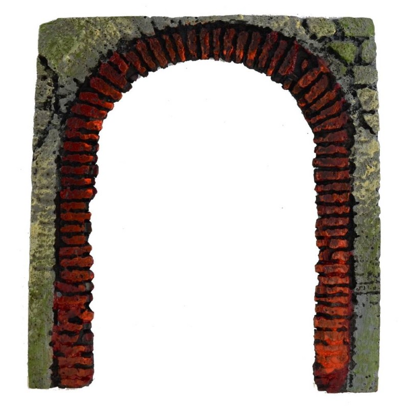 Romanesque arch in resin cm 14x15 h.