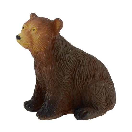 Famiglia di orsi 4 figure in resina serie 8 cm Mondo Presepi
