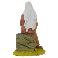 Contadina seduta in resina serie 15 cm Mondo Presepi 2
