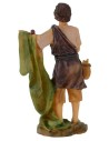 Pescatore con rete in resina 12 cm Mondo Presepi