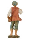 Viandante con tracolla in resina 12 cm Mondo Presepi