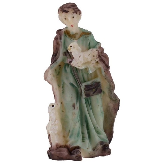 Set Natività 5 cm 11 soggetti per presepe Mondo Presepi
