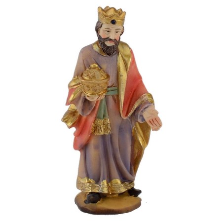Set Natività 9 cm 11 soggetti per presepe Mondo Presepi