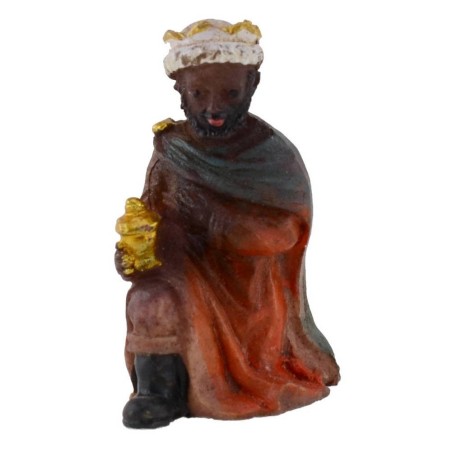 Set Natività 6 cm 11 soggetti per presepe Mondo Presepi