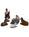 Set Nativity 10 cm 5 subjects per presepe