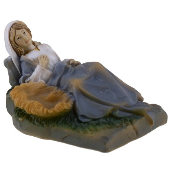 Set Natività 10 cm 5 soggetti per presepe Mondo Presepi