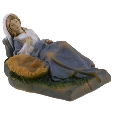 Set Natività 10 cm 5 soggetti per presepe Mondo Presepi