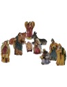 Set Nativity 12 cm 10 subjects per presepe