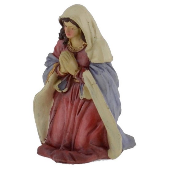 Set Natividad 12 cm 10 figuras para belén Mondo Presepi