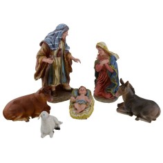 Natividad 30 cm 6 figuras para belén Mundo Pesebres 2