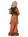 Venditrice di rose in resina 12 cm Mondo Presepi