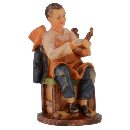 Caregname sitting in series resin 12 cm