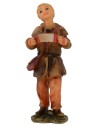 Maiden with fisarmonica in series resin 12 cm