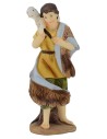 Pastore con agnello in resina 15 cm Mondo Presepi