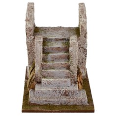 Scala per presepe cm 14,5x10x11,5 h. Mondo Presepi