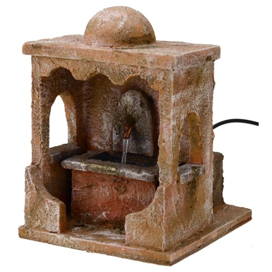 Palestinian Fountain functioning for presepe cm 14,5x14, 5x19 h.