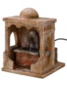 Fuente Palestina funcional para belén de 14,5x14,5x19 cm de