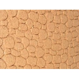 Pannello in sughero a pietre piccole cm 33x24x1