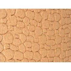 Panel in cork at small stones cm 33x17x1