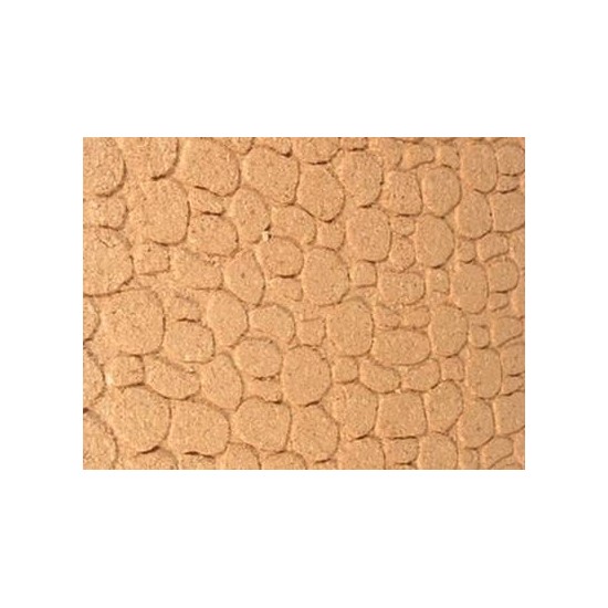 Panel in cork at small stones cm 33x24x1