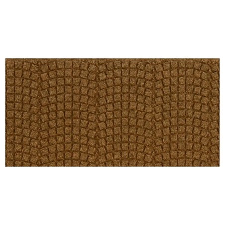 Panel de corcho con forma de adoquines de 33x16,5x1 cm para