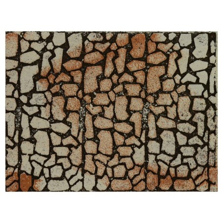 Colored panel in cork with stones large cm 33x25x1