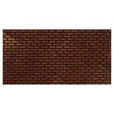 Panel de corcho coloreado con pequeños ladrillos de 33x16,5x1