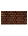 Colored panel in brick cork small cm 33x16, 5x1