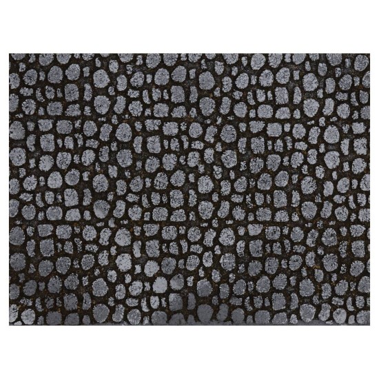 Colored panel in cork at small stones cm 33,5x25x1