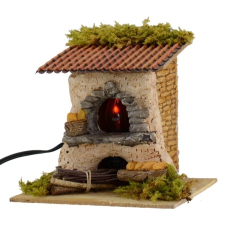 Bake for bread with working light cm 15x15x14 h.