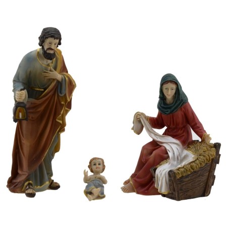Natività in resina 15 cm