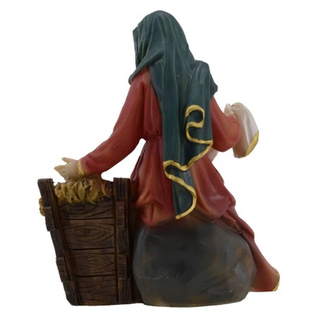 Natividad en resina 15 cm belén Mundo Belenes