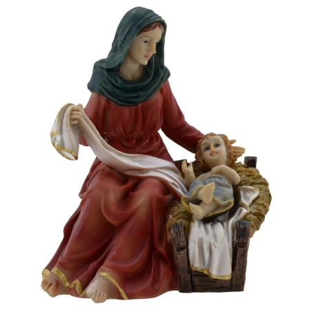 Natività in resina 15 cm
