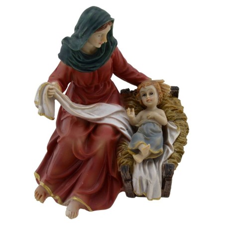 Natività in resina 15 cm