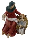 Natividad en resina 15 cm belén Mundo Belenes