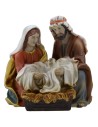 Nativity in resin real height 13 cm-series 20 cm