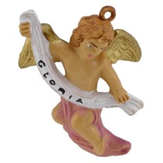 Ángel de 6 cm en PVC para colgar serie 10 cm Mundo 2