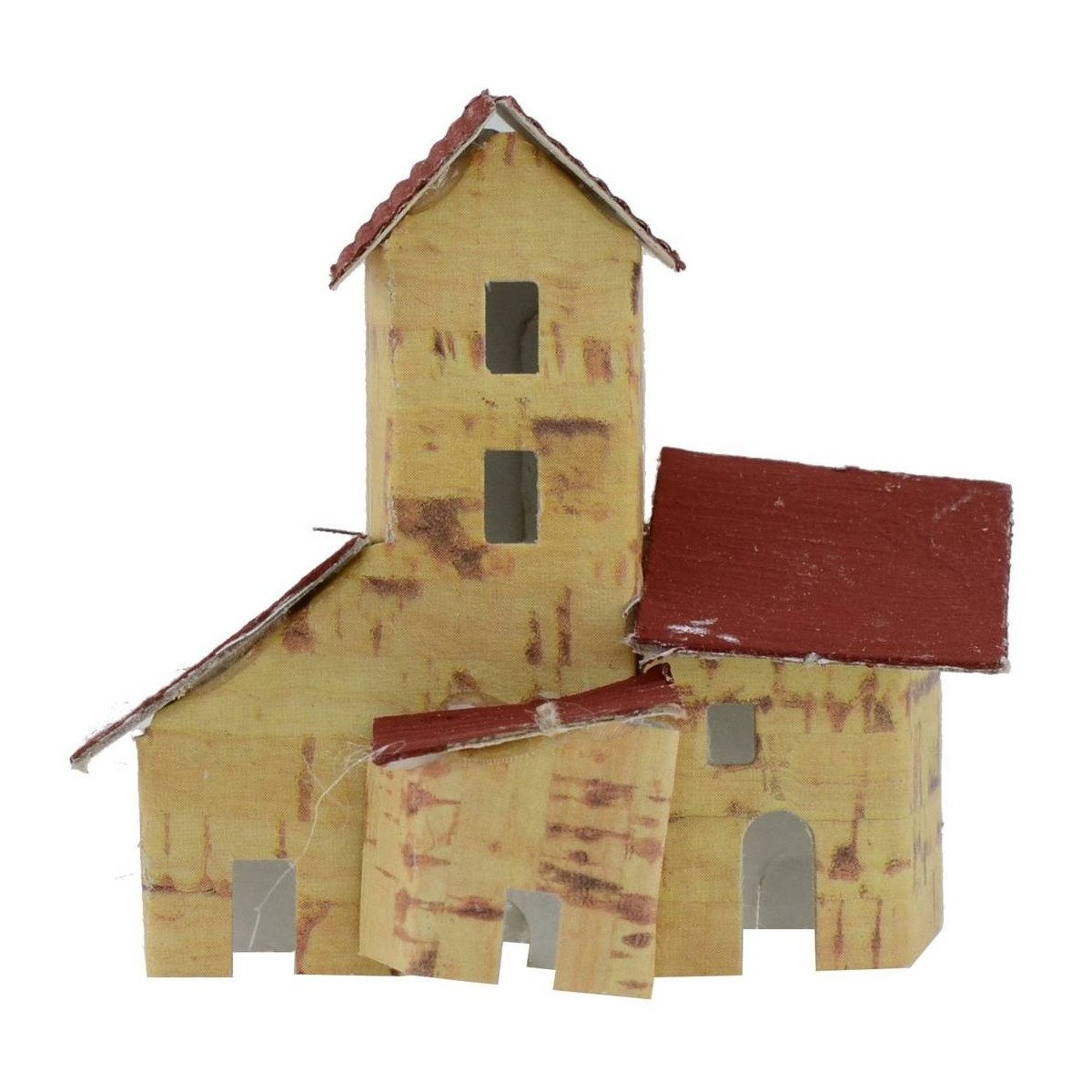 Set 2 Casette Per Presepe Cm 7x3x8 H Mondo Presepi