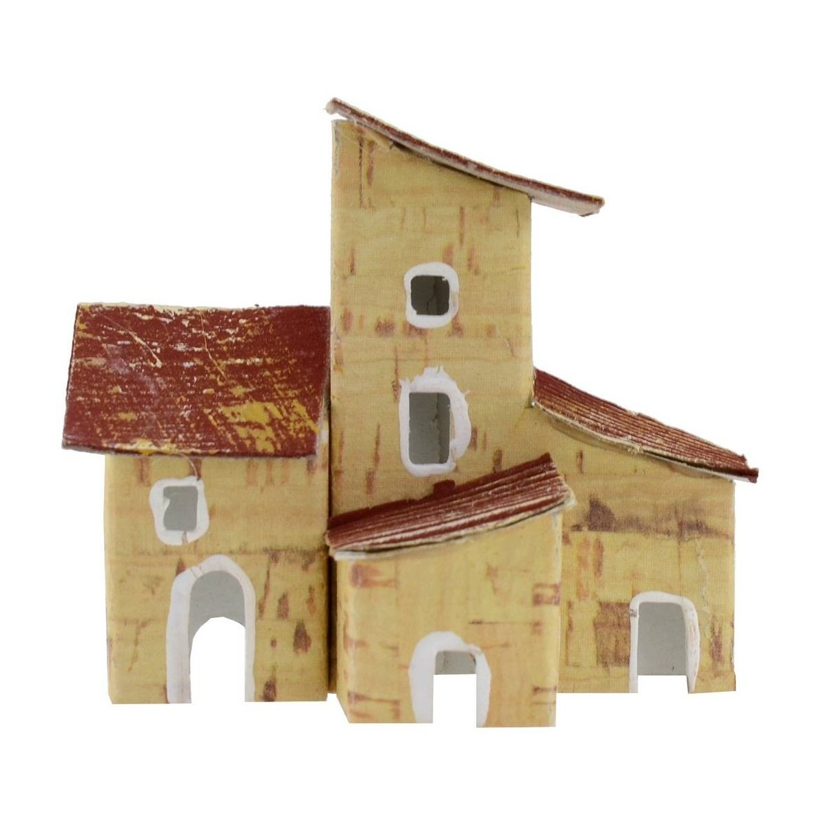 Set 2 Casette Per Presepe Cm 7x3x8 H Mondo Presepi