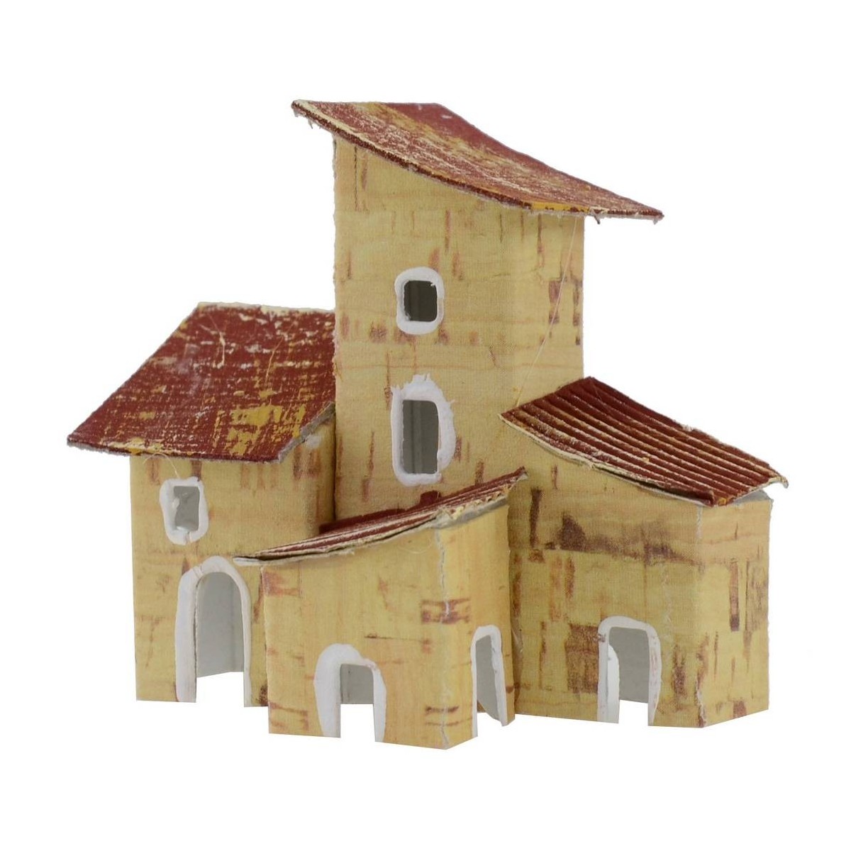 Set 2 Casette Per Presepe Cm 7x3x8 H Mondo Presepi