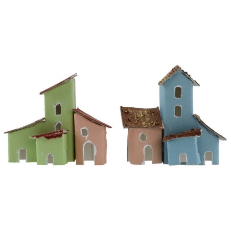 Set 2 casette colorate per presepe cm 7x3,5x6,5 h Mondo Presepi