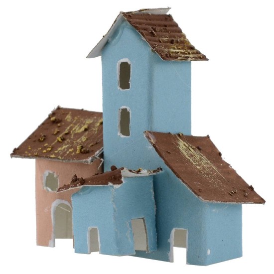 Set 2 casette colorate per presepe cm 7x3,5x6,5 h Mondo Presepi