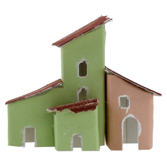 Set 2 casette colorate per presepe cm 7x3,5x6,5 h Mondo Presepi