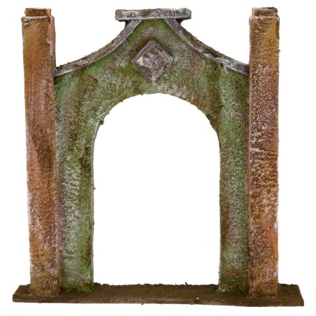 Arco d'ingresso cm 20x4x20 h per statue 10 cm Mondo Presepi