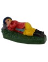 Dormiente con cappello serie 4 cm in pvc Mondo Presepi