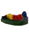 Dormiente con cappello serie 4 cm in pvc Mondo Presepi