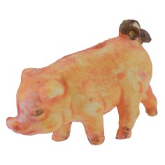 Maiale in pvc cm 2,8x1,9 h per presepe Mondo Presepi