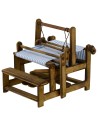 Wooden weaver frame cm 7x9x8 h