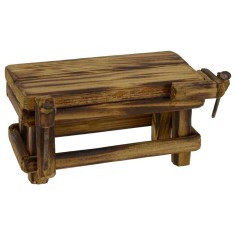 Wooden table for craftsman cm 10x6x5, 5 h